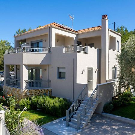 Louloudis Pool Villa Skala Rachoni  المظهر الخارجي الصورة