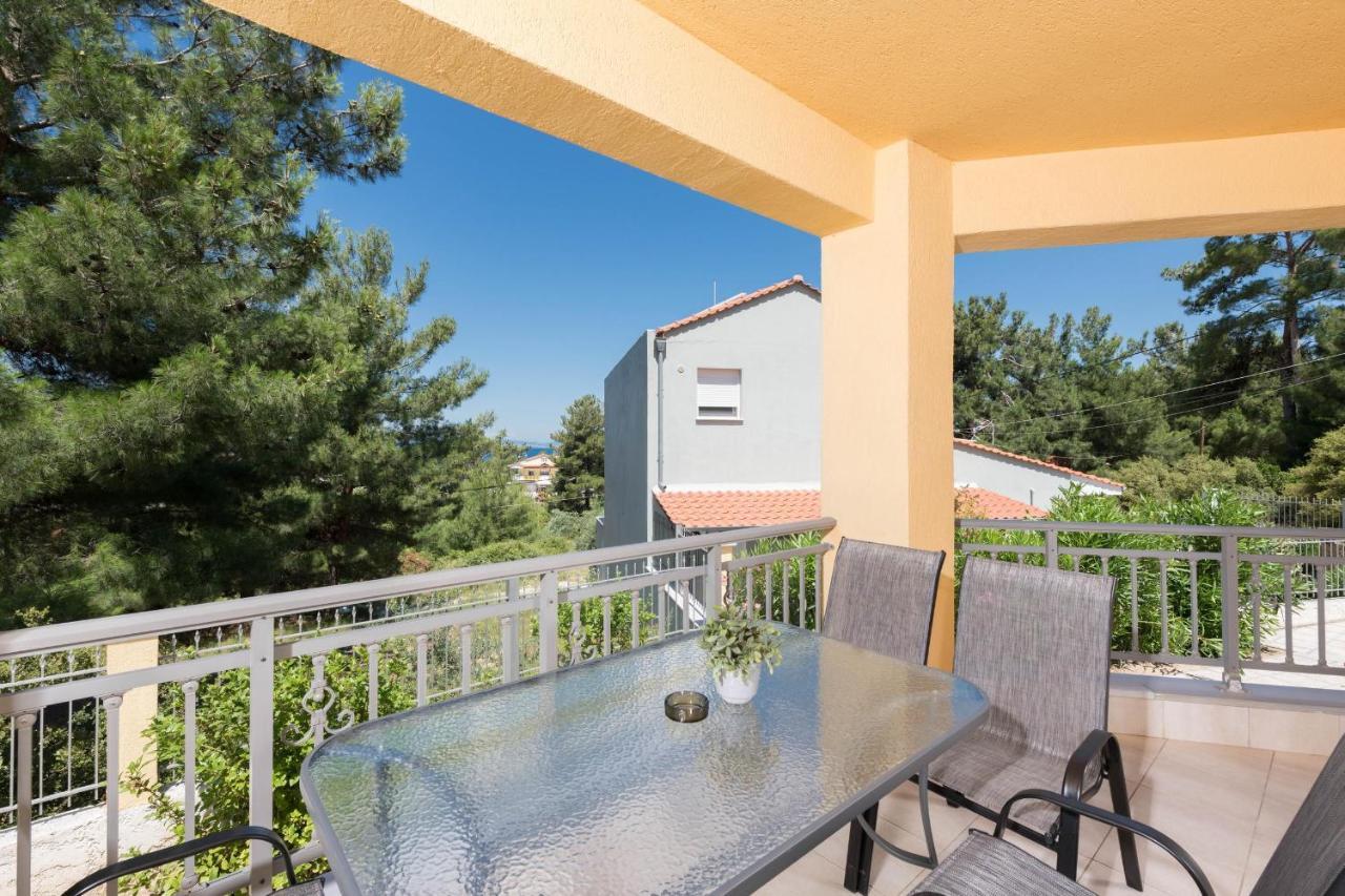 Louloudis Pool Villa Skala Rachoni  المظهر الخارجي الصورة