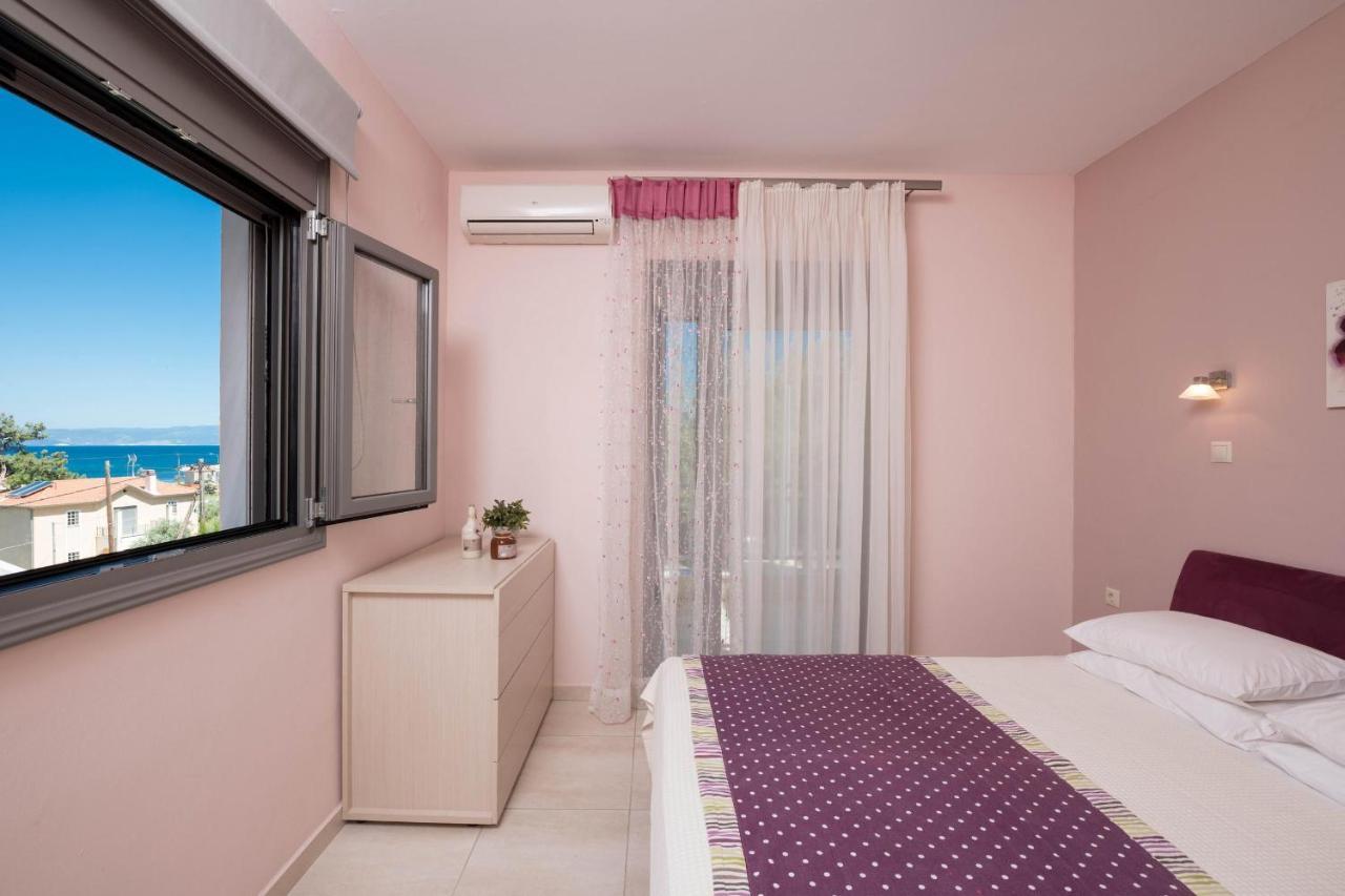 Louloudis Pool Villa Skala Rachoni  المظهر الخارجي الصورة