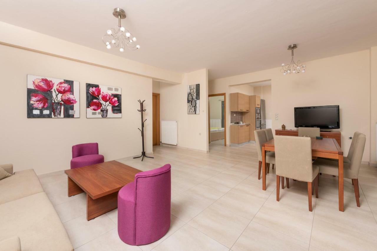 Louloudis Pool Villa Skala Rachoni  المظهر الخارجي الصورة